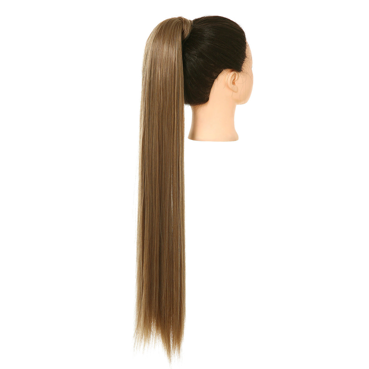 Clip Drawstring Fake Long Ponytail