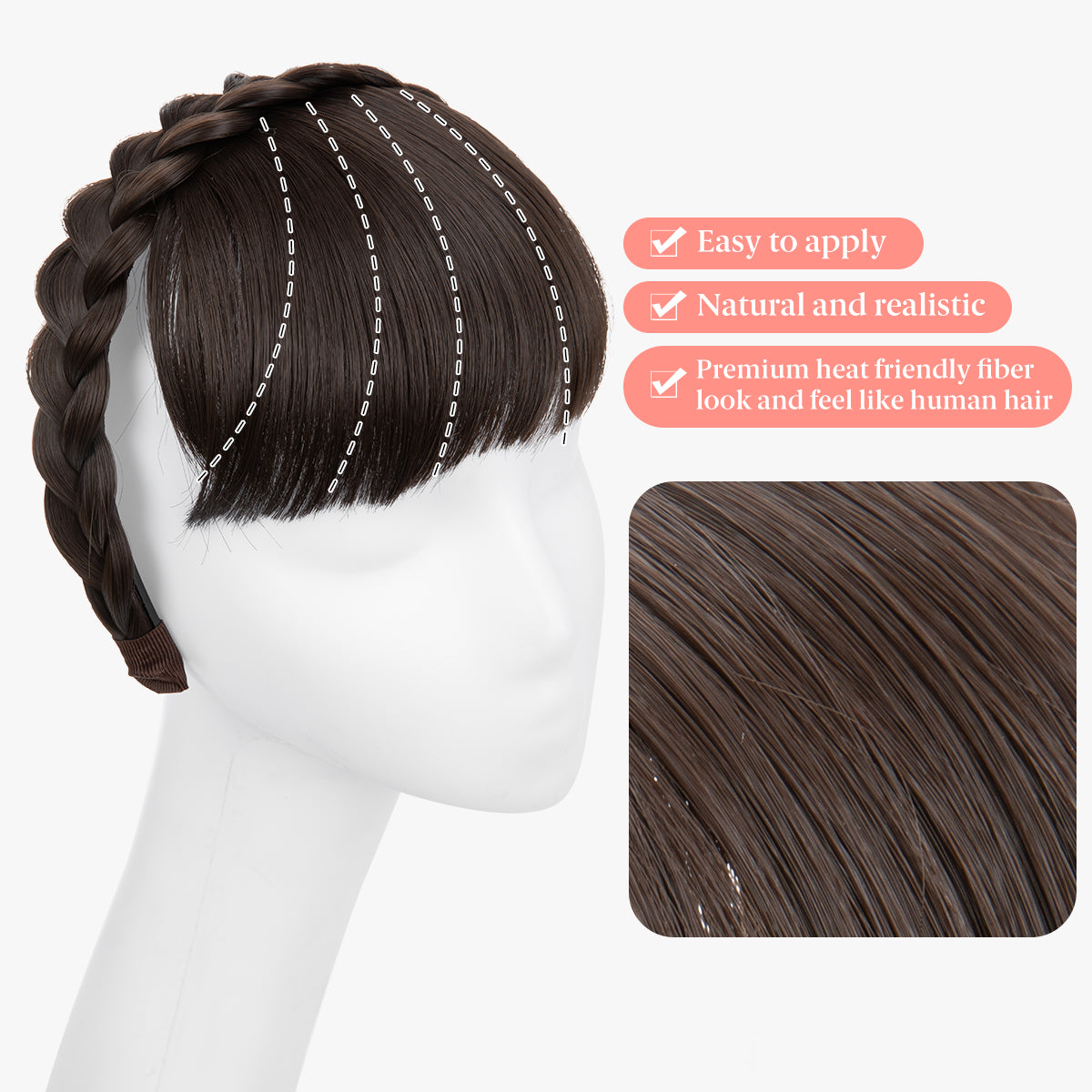 Front Bangs Wig Hair Accessories