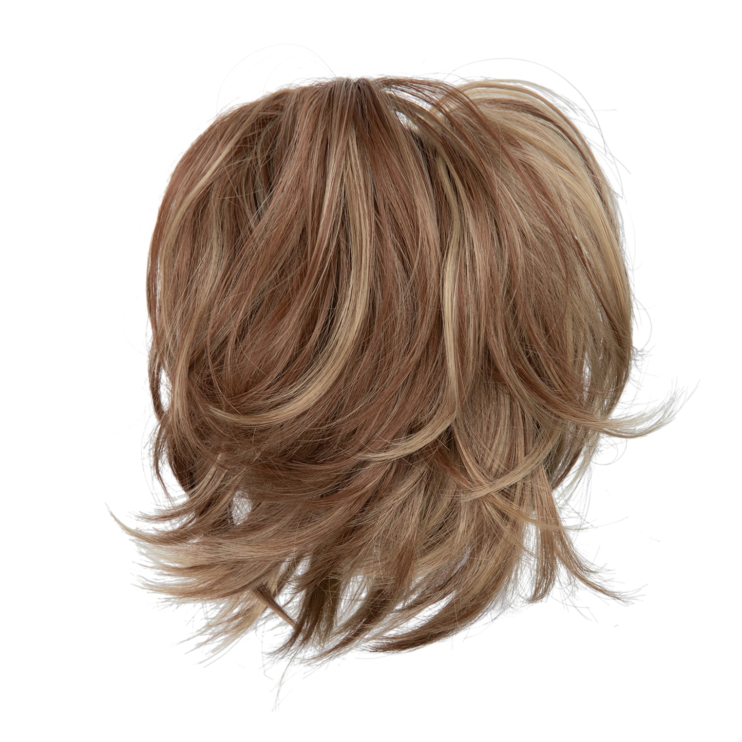 DIY Messy Claw Clip Short Ponytail Wig