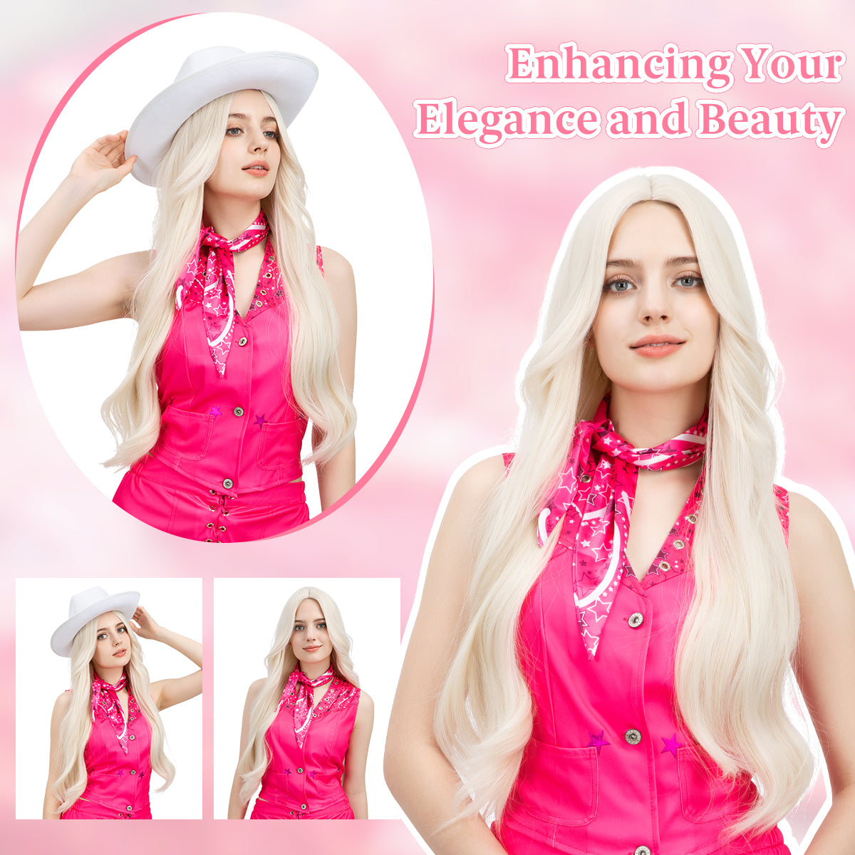 Suitable For Role Play Costume Party Wig Barbie