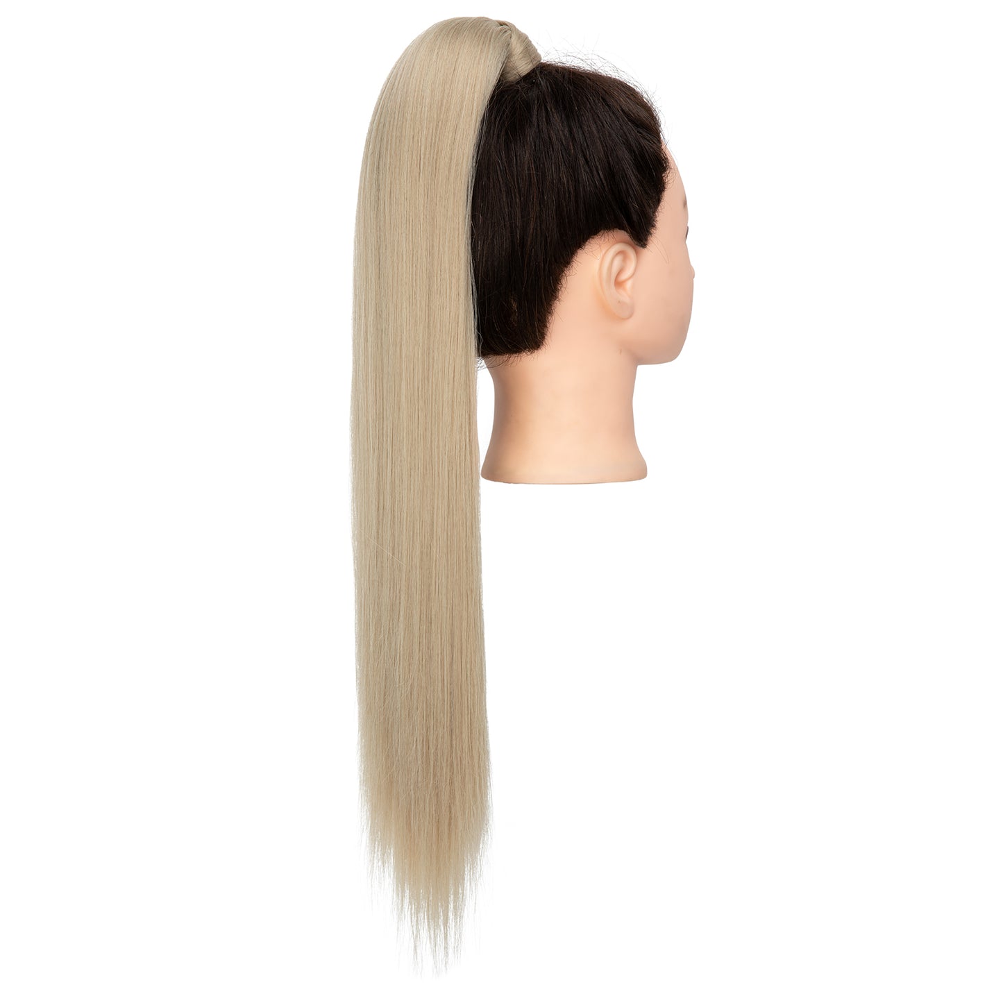 Clip Drawstring Fake Long Ponytail