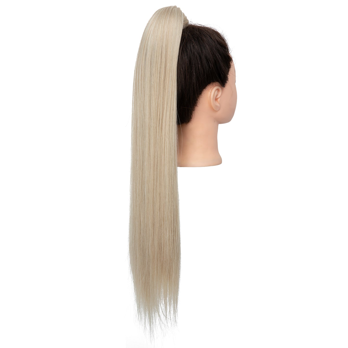 Clip Drawstring Fake Long Ponytail
