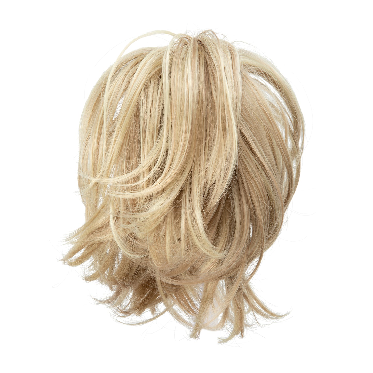 DIY Messy Claw Clip Short Ponytail Wig Dirty Blonde
