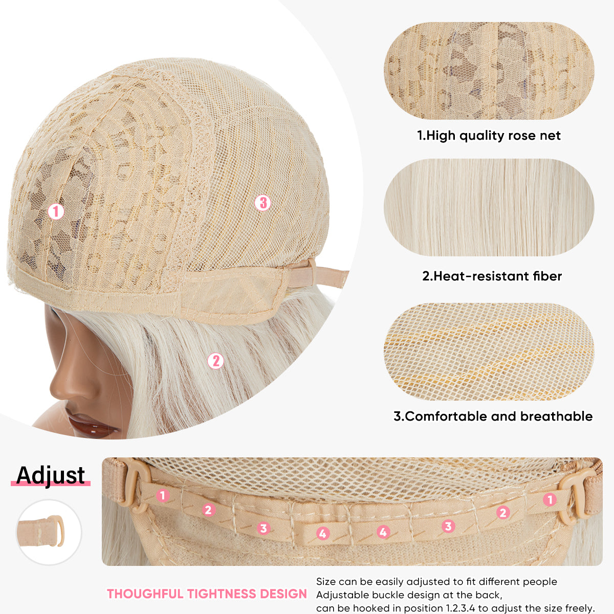 Suitable For Role Play Costume Party Wig Barbie