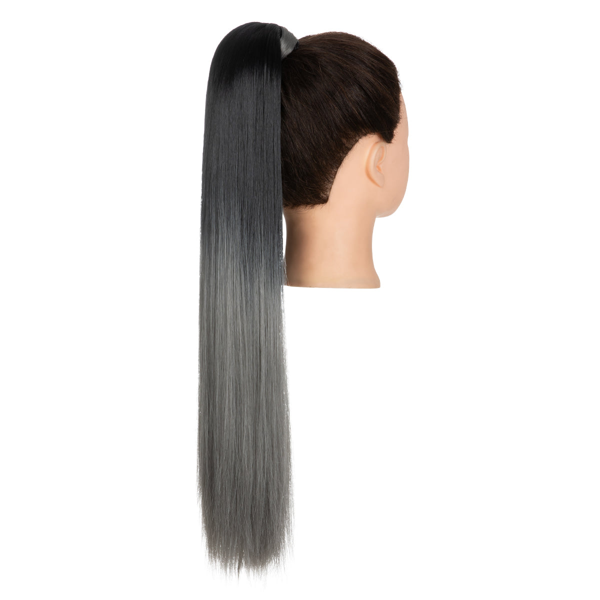 Clip Drawstring Fake Long Ponytail