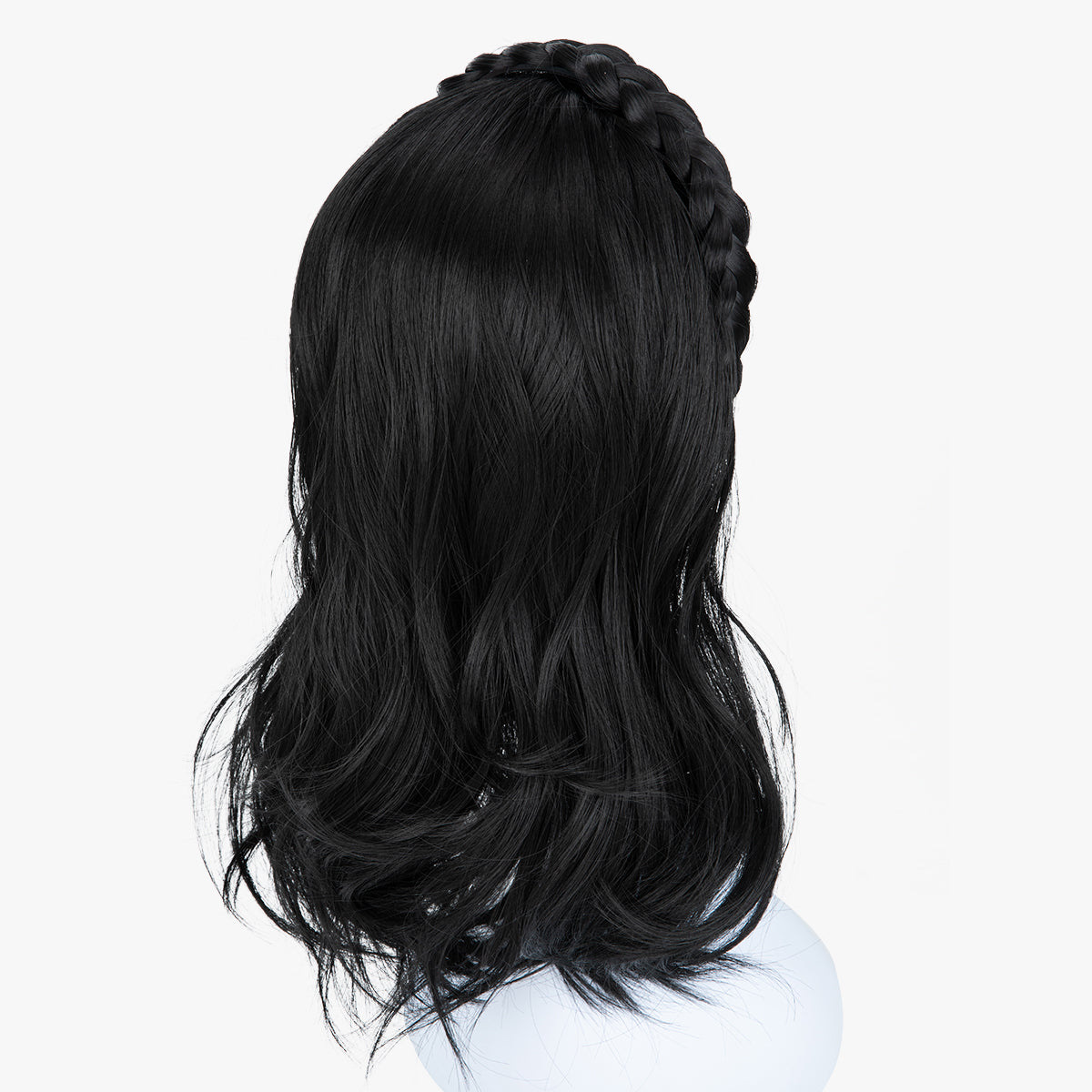Golonee Half Wig with Headband Jet Black