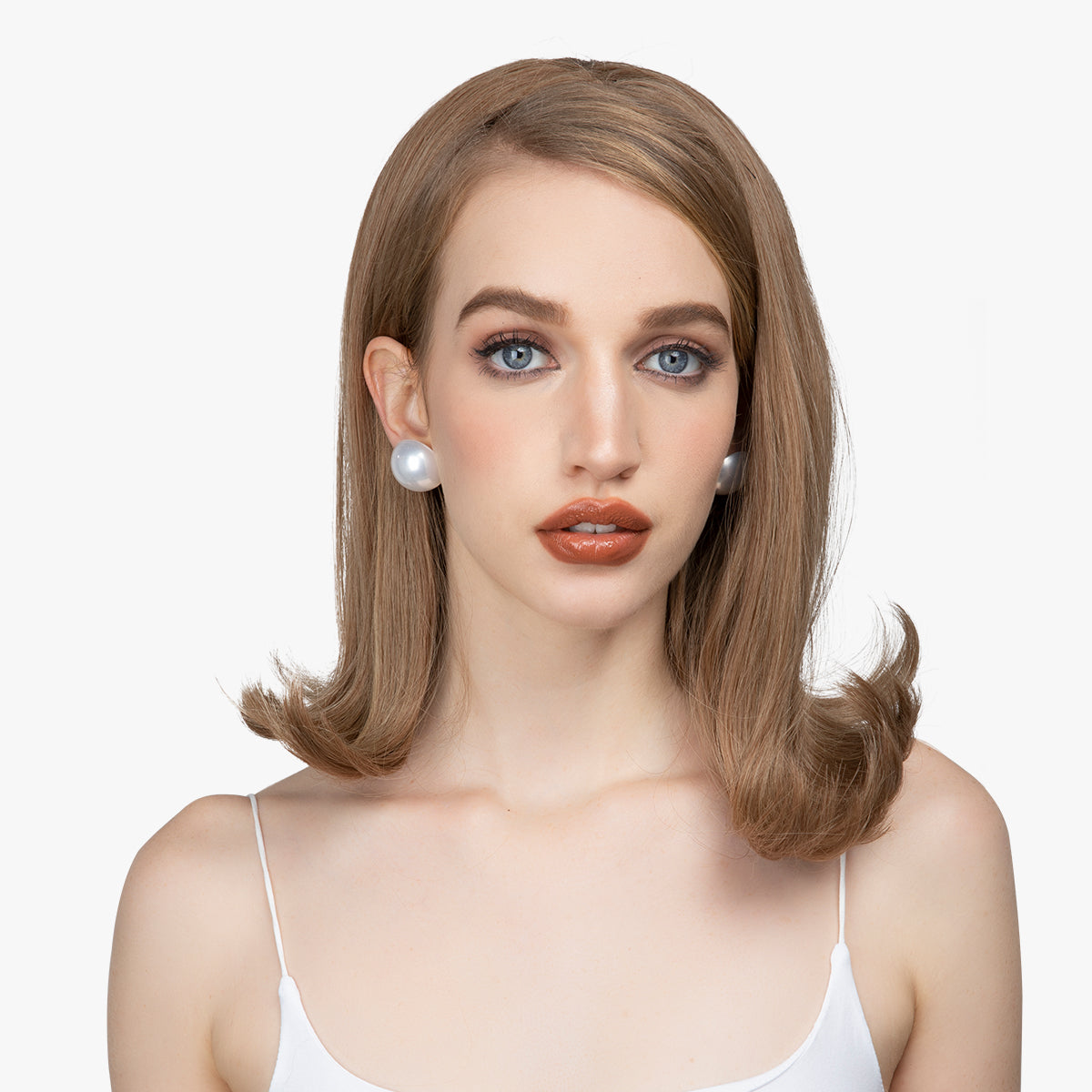 Curly Hair Drawstring Hat Ponytail Half Head Wig
