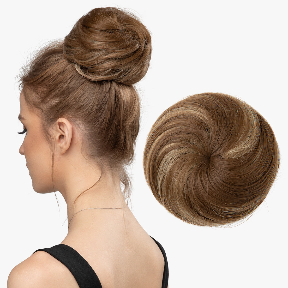 Donut Bun Wig