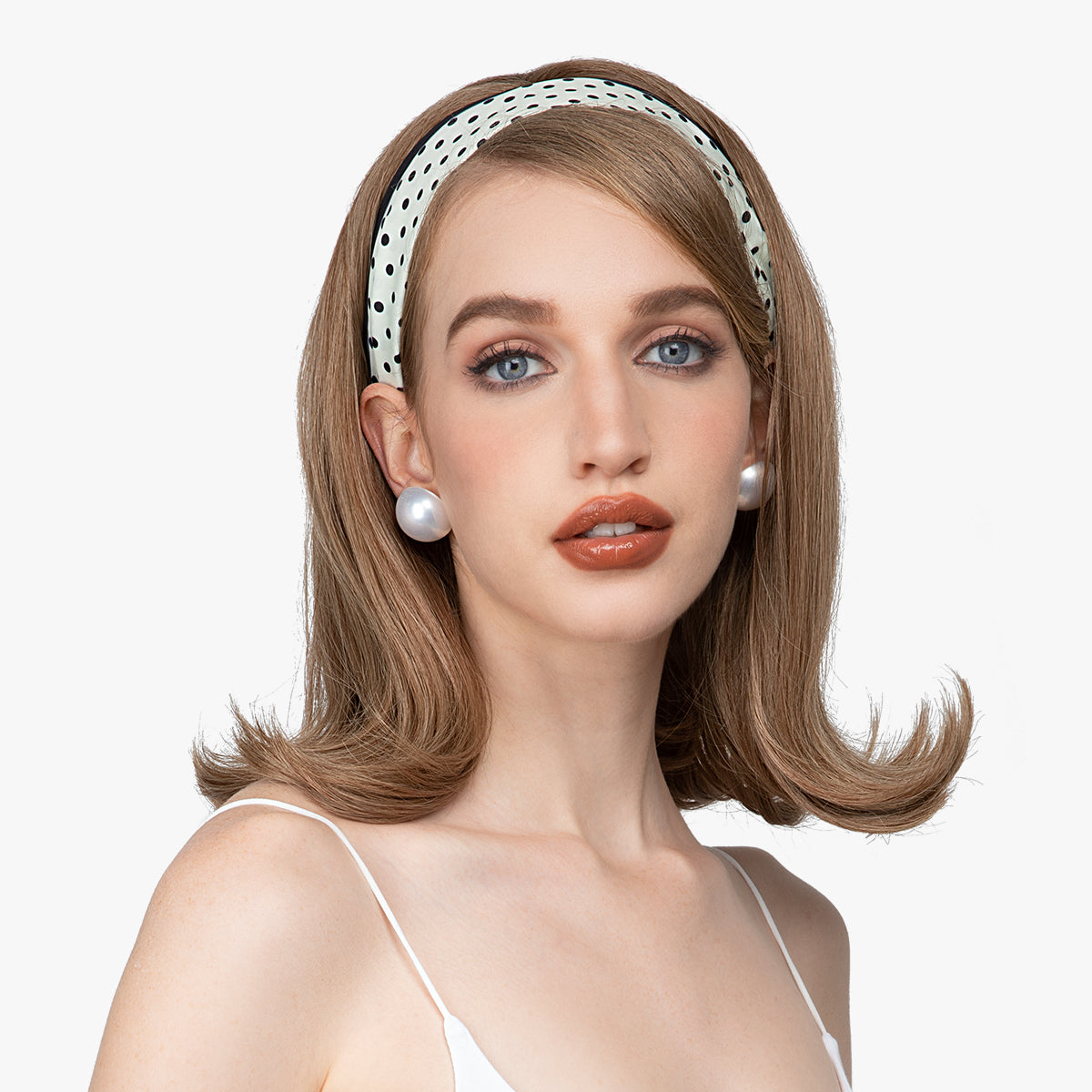Curly Hair Drawstring Hat Ponytail Half Head Wig