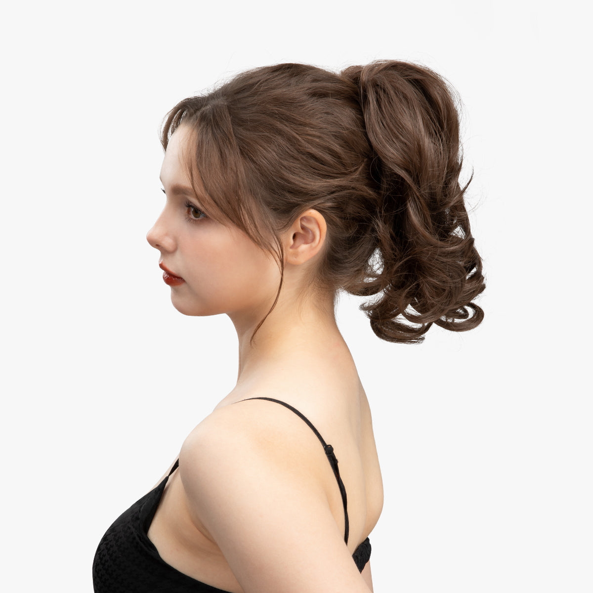 DIY Claw Clip Natural Ponytail Hair Extensions