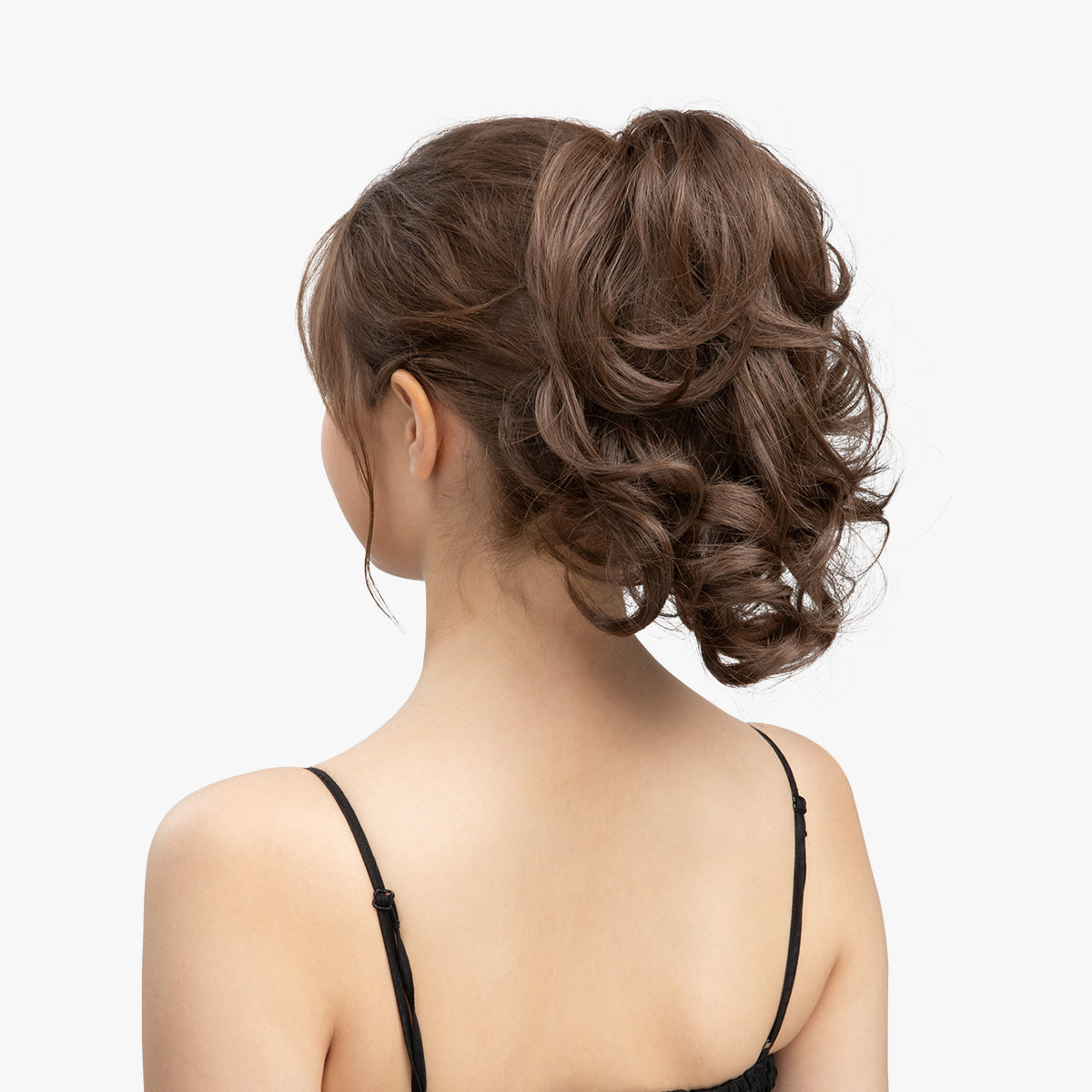 DIY Claw Clip Natural Ponytail Hair Extensions