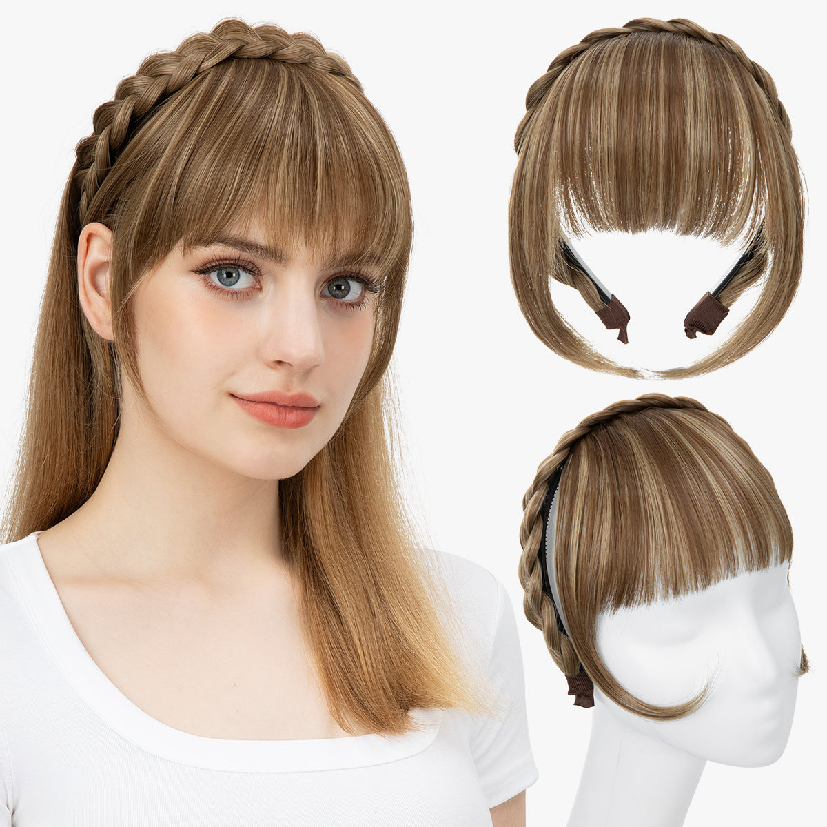 Front Bangs & Sideburns Wig Accessories