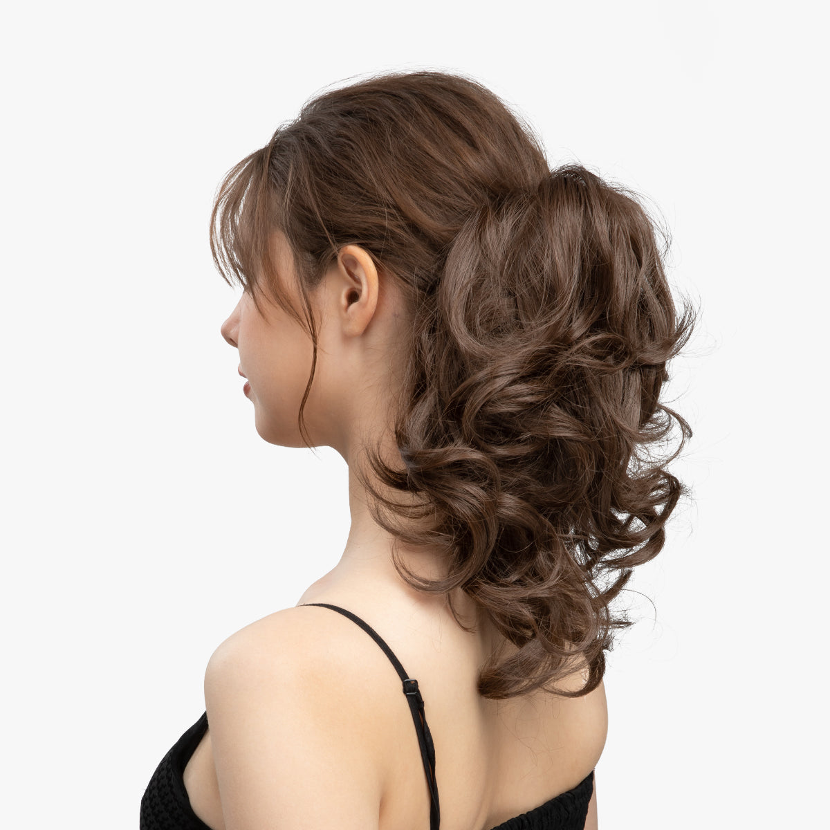 DIY Claw Clip Natural Ponytail Hair Extensions