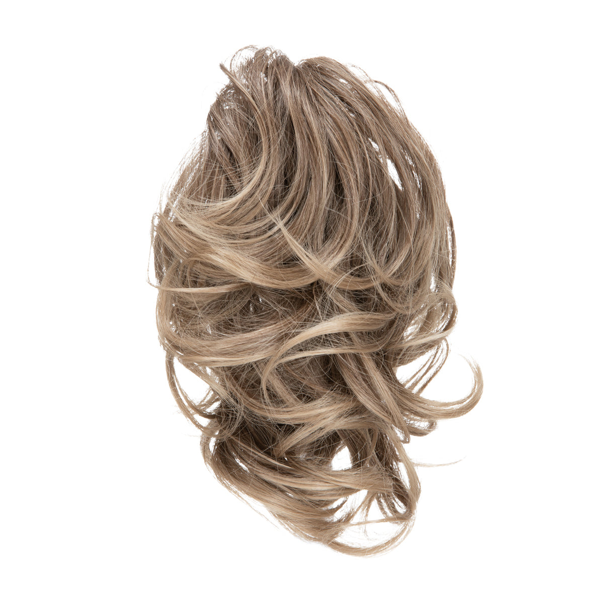DIY Claw Clip Natural Ponytail Hair Extensions Brown to Ash Blonde