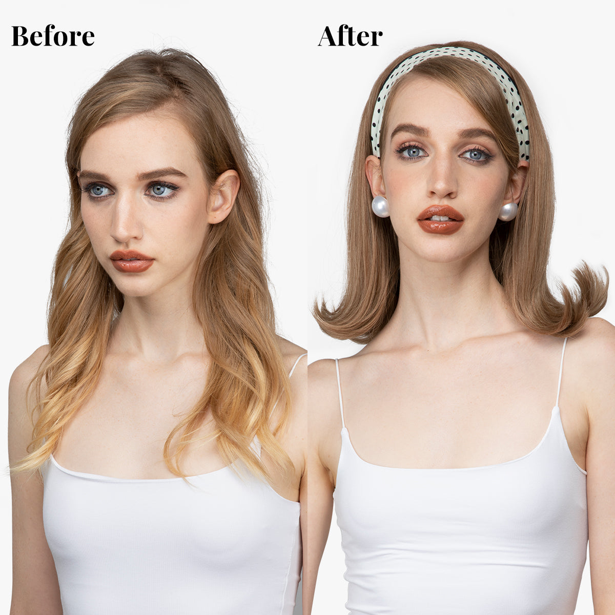 Curly Hair Drawstring Hat Ponytail Half Head Wig
