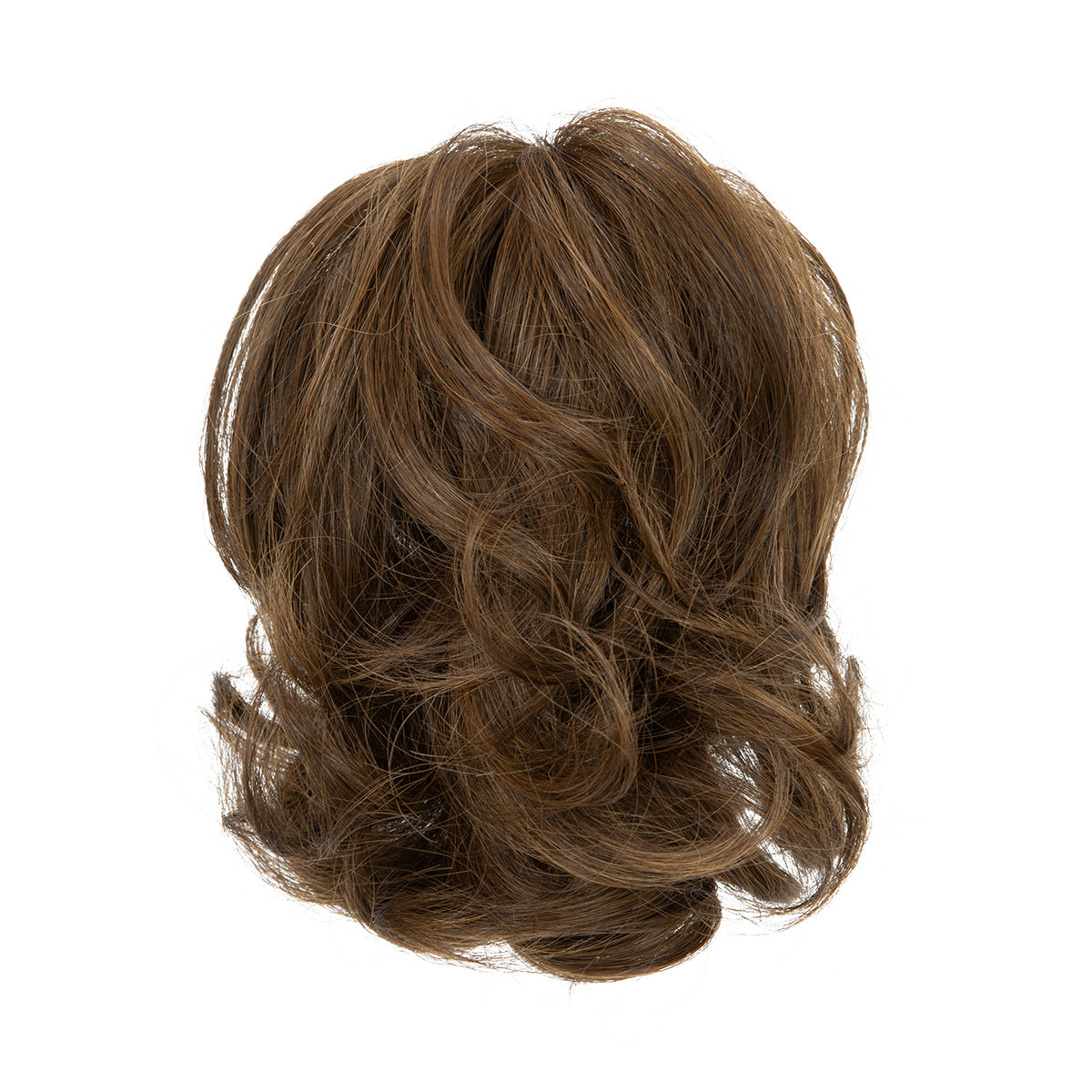 Messy Wavy Short Ponytail Chocolate