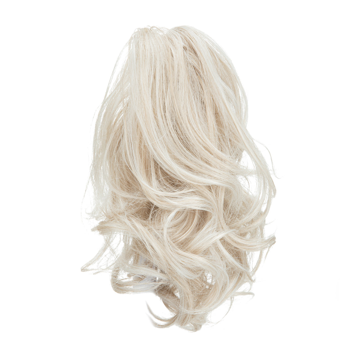 DIY Claw Clip Natural Ponytail Hair Extensions Cold-Blonde