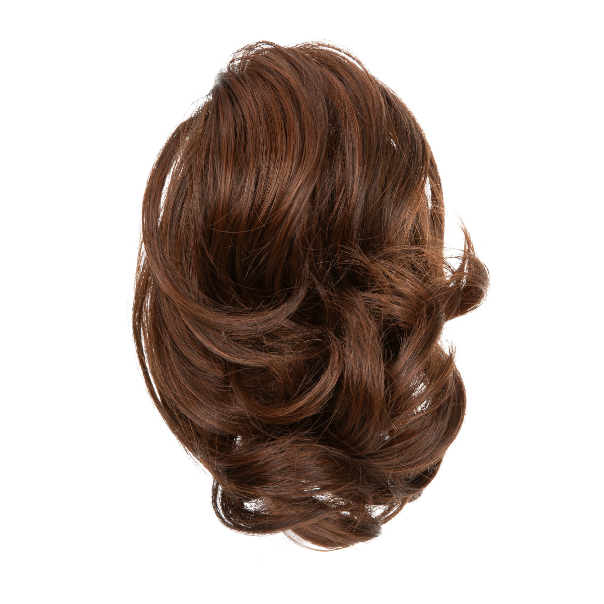 DIY Claw Clip Natural Ponytail Hair Extensions Red Vino