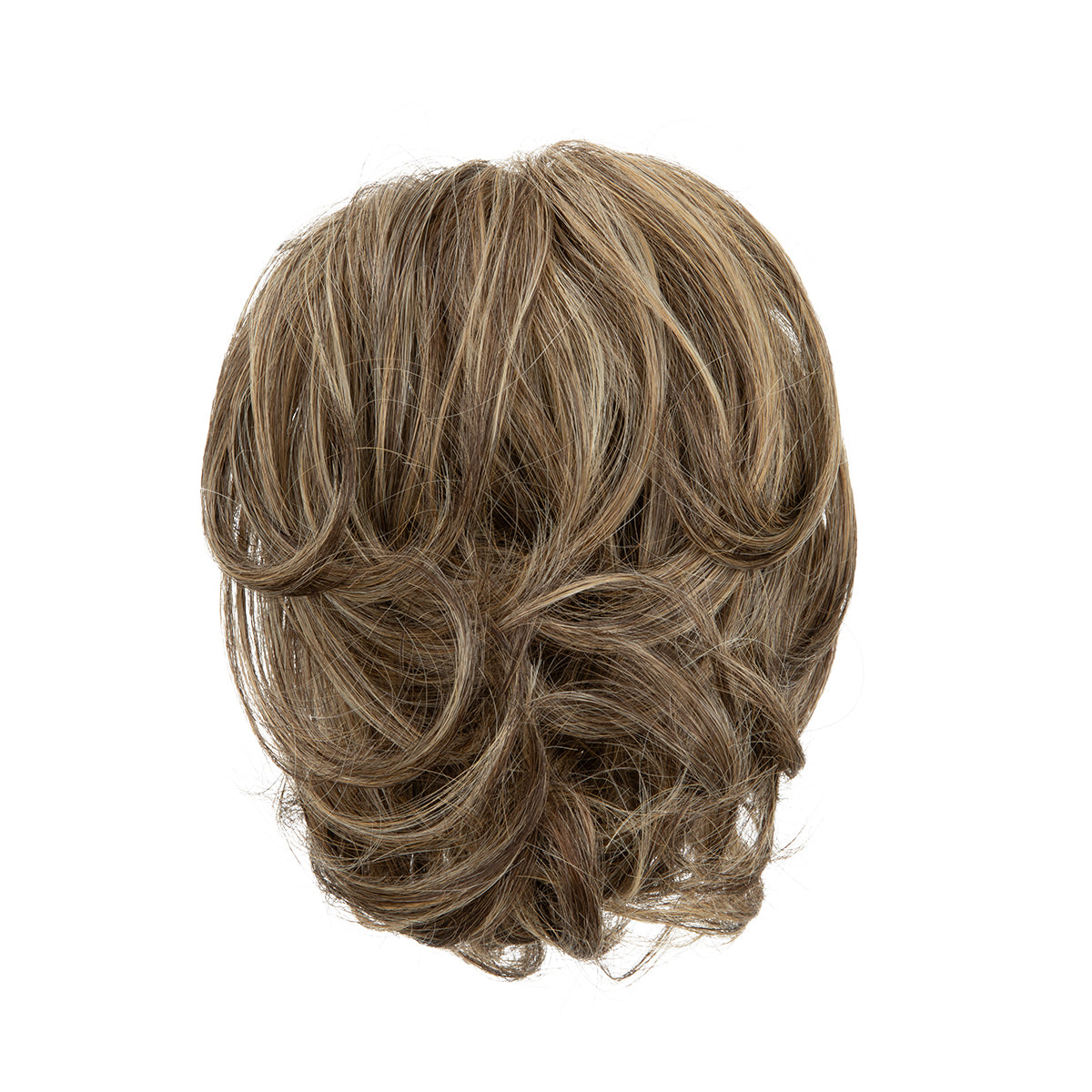 Messy Wavy Short Ponytail Sandy Brunette