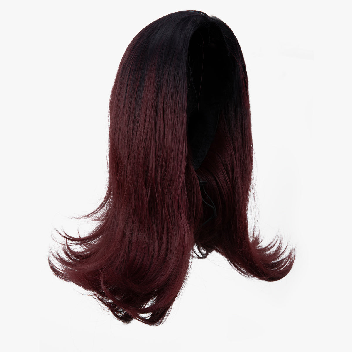 Curly Hair Drawstring Hat Ponytail Half Head Wig