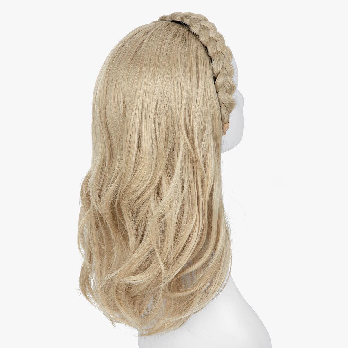 Golonee Half Wig with Headband Ash Blonde
